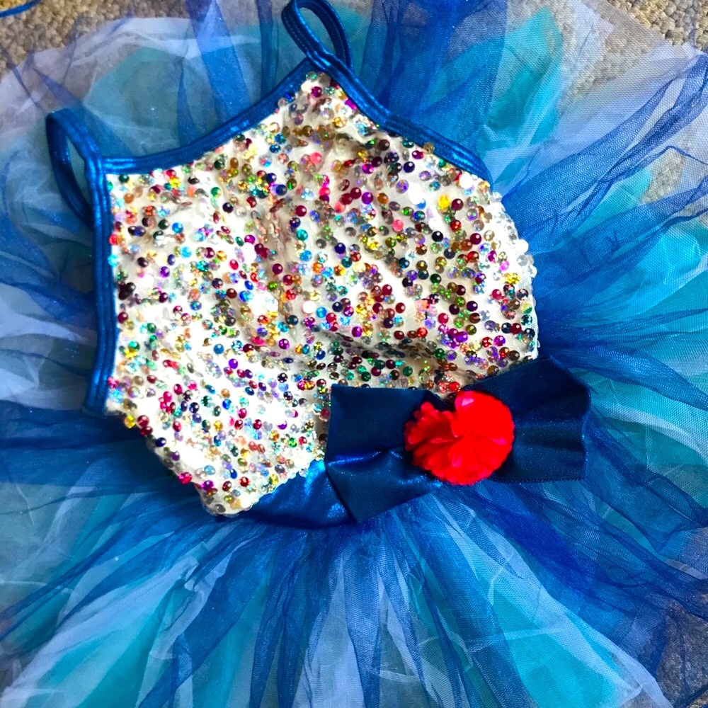 Toddler leotard tutu dress